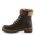 thumbnail image 3 of PATRIZIA CANARIO Women’s Winter Boot – Water-Resistant Faux Leather Ankle Boot with Faux Fur Lining & Lug Sole, 3 of 9