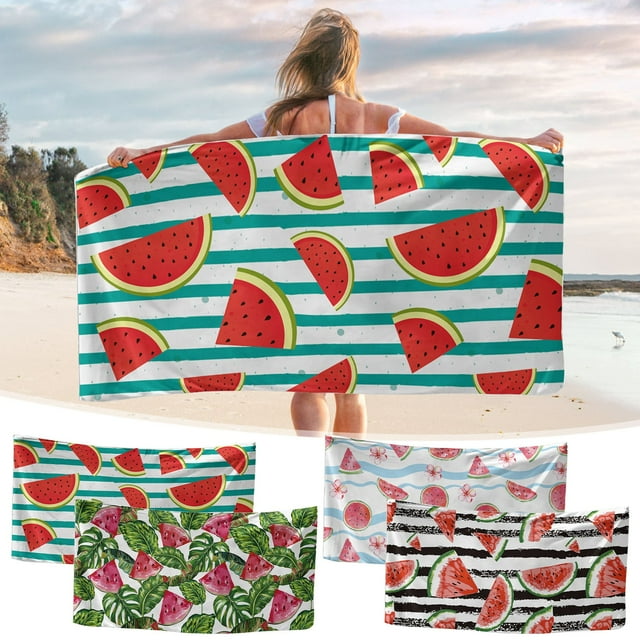 Fiudx Toalla de Playa de Microfibra, Ultraligera, Resistente a La Arena, de Secado Rápido y Compacta, Ideal para Viajes, Natación, Piscina y Camping. Tamaño de 76 X 152 Cm. Multiusos.