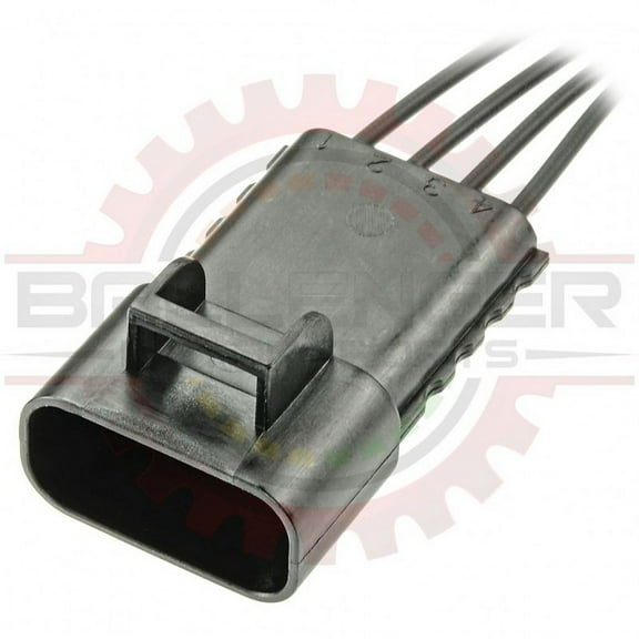 Mate to 4 Way MAP Pressure Sensor Connector Pigtail Compatible with Ford / Mazda
