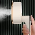 thumbnail image 5 of Iron, stackable garment steamer, portable iron, mini ironing machine, beige, 5 of 5