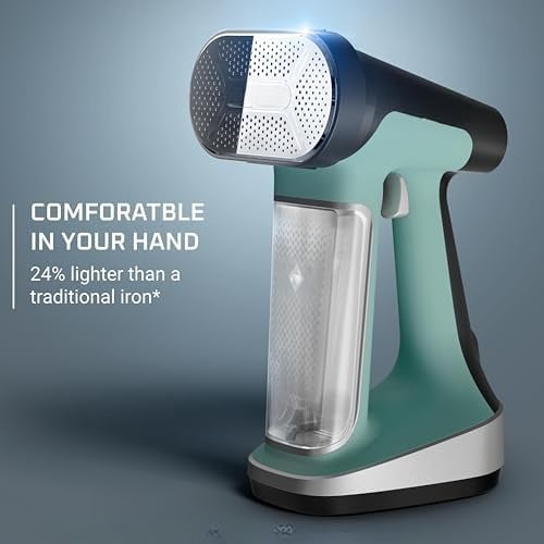Handheld Steamer for Clothes, Pure Force 2in1 Steamer & Iron, 1875W, Vertical/Horizonal Steaming & Ironing, Lightweight, Auto-off, XL power, 1875 Watts, DR8822