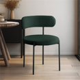 thumbnail image 5 of Maklaine Contemporary Green Boucle Fabric Dining Chair (Set of 6), 5 of 10