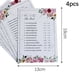 thumbnail image 5 of Juegos elegantes para despedidas de soltera, actividades atractivas para despedidas de soltera mixtas, juegos de regalo de bodas y fiestas de aniversario, 4 estilos diferentes, impresión clara en, 5 of 5
