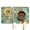 White-921, variant on Sunflower Print Pet Feeding Mat, Absorbent Waterproof Non-Slip Dog Food Mat for Dogs and Cats
