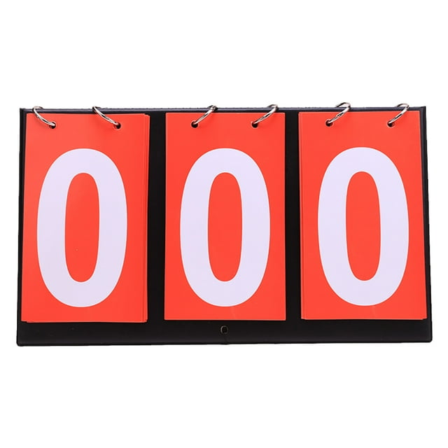 Bangcool Sports Scoreboard Portable Foldable Multifunctional Score Keeper Sports Supplies