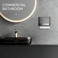 thumbnail image 4 of Paper Towel Dispenser Wall Mounted Adhesive Multifold Trifold Commercial Paper Hand Towel Dispenser for Bathroom Gray, 4 of 8