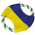 thumbnail image 1 of Dog Flying Disc Interactive Cotton Rope Dog Flying Toy Puppy Training Rope Toy, 1 of 10