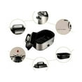 CozyHom 24 Quart Electric Roaster Oven Stainless Steel Roaster Oven
