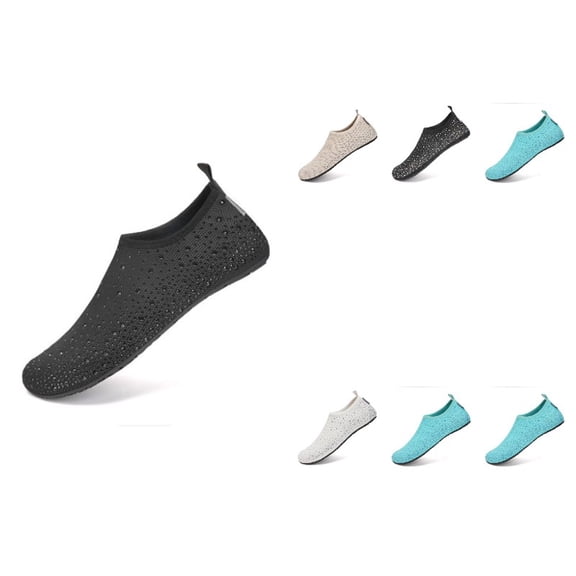 Water Shoes for Women Men Quick-Dry Aqua Socks Swim Beach Outfits Barefoot Yoga Exercise Wear Sport Accessories Pool Camping Must Haves River Hiking Adult Youth Size