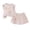 1-White1801, variant on Tiijoy Toddler Girls Casual Outfits Summer Flower Cotton T-Shirt Skirt Set, Sizes 3-4