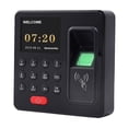 thumbnail image 2 of Mini Biometric Fingerprint 125Khz RFID Access Control Keypad USB Time Attendance Clock Recorder Machine 1000 User ,Accurate Calculations, 2 of 7