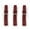 Burgundy, variant on SafeTBoy VW Type 1 1958-1967 Standard 2 Point Burgundy Lap Bench Seat Belt Kit - 3 Belts