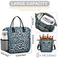 thumbnail image 5 of Blue Leopard Print Womens Lunch Box for Work,Insulated Large Lunch Bag for Tween and Teen,Loncheras Para Mujer,Leakproof Adult Lunch Bag for Work,Beach,Travel,Picnic,Camping, 5 of 7