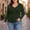 A05-Green, variant on Plus Size Tshirts for Women V Neck Long Sleeve Solid Casual Basic Base Layer Raglan Fall Winter Pullover Tops