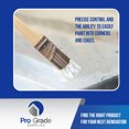thumbnail image 5 of Pro Grade Premium Paint Brushes, 1 inch Angle Sash, 3 Pack Paint Brush Set, 5 of 7