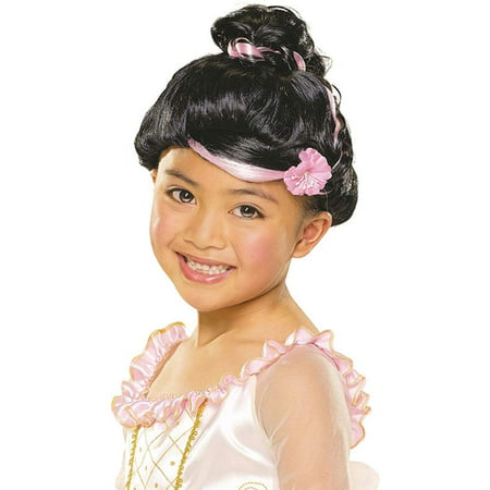 Child Sophisticated Princess Black Wig
