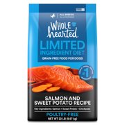 WholeHearted Limited Ingredient Diet Salmon & Sweet Potato Recipe Dog Food 22 lbs.