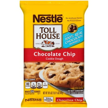 Nestle Toll House Chocolate Chip Cookies, 16.5 oz - Walmart.com