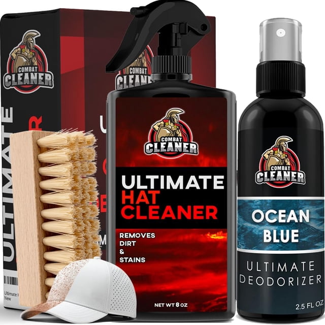 Kit limpiador de sombreros Combat Cleaner Ultimate con desodorante