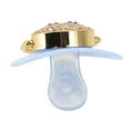 thumbnail image 1 of Baby , Anti Static Silicone Material Arc Guard Dustproof Soft Touch Newborn Pacifiers  For Home For Outdoor Blue, 1 of 8