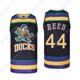 thumbnail image 3 of Camisetas de baloncesto Mighty Ducks Of Anaheim 44 Reed 99 BANKS 96 CONWAY 66 BOMBAY Costura Bordado Deportes al aire libre Negro Verde Nuevo, 3 of 5