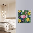 thumbnail image 4 of Yayeee Toggle Light Switch Wall Plate 3-Gang 6.37"x4.48" Decorative Outlet Cover, Pink Flamingo Pattern, 4 of 7