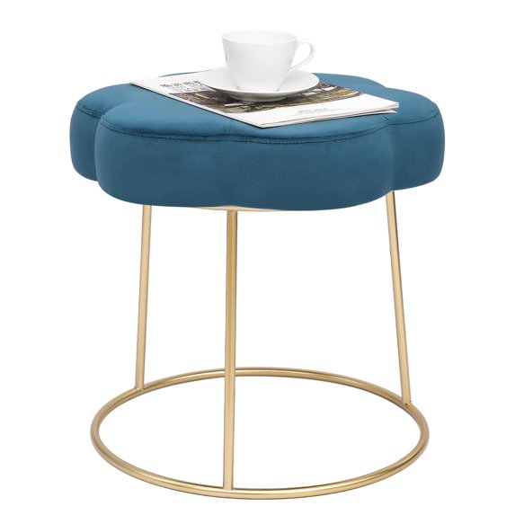 Homebeez Ottoman Foot Stool,Vanity Stool Chair,Modern Ottoman Footrest Stool,Sofa Bench Extra Seating for Living Room,Entryway,Office