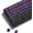 Purple, variant on Topographic keycaps Line Backlit Gradient Purple keycaps Shine Through Keyboard Keys Side Printed Key caps Cherry Profile keycap Set for 61/64/66/68/71/75/84/87/100 Mechanical Keyboards