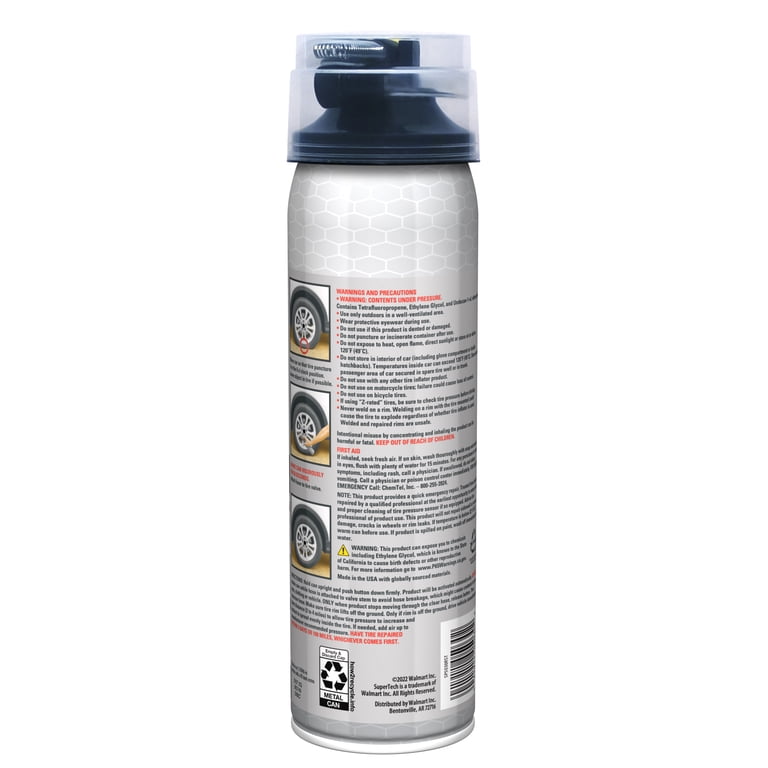 Super Tech Tire Inflator & Sealant, 16 oz photo 3