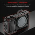 thumbnail image 2 of Tignapoo Compact Aluminum Alloy Camera Cage with Top Handle for Sony A6300/A6000, Blue (8045) - Enhanced Mounting Options & Durable Design, 2 of 6