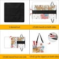 thumbnail image 3 of Patriotic Kittens Celebrate America Outdoor Picnic Blanket, Foldable Waterproof Beach Mat, Portable Beach Blanket for Beach Camping, Hiking, Family Concerts, 3 of 7