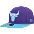 thumbnail image 3 of Men's New Era Purple Chicago Bulls Vice 59FIFTY Fitted Hat, 3 of 5