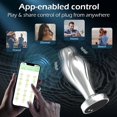 thumbnail image 4 of Bluetooth Anal Plug for Men Vibrator for Women APP Remote Control Butt Plug Prostate Massager Anale Sex Toys for Adult Goods, 4 of 5