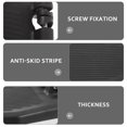 thumbnail image 3 of OULII 1 Paire de Repose-Jambes pour Fauteuil Roulant pour Patient Plastique Noir Réduit la Fatigue, 3 of 8