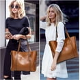 thumbnail image 2 of LHSHID tote bag for women 15.6, 2 of 6