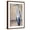 Brown Frame, variant on Art.com Blue Heron II Art Print by Patricia Pinto, White Frame Wall Art, 17" x 23"