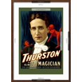 thumbnail image 5 of Art.com Thurston the Great Magician Art Print, Brown Frame Wall Art, 21" x 29", 5 of 5