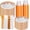 Clear Orange, variant on 350Pcs Orange and Clear Plastic Dinnerware Set for 50 Guests, Include: 50 Dinner Plate, 50 Dessert Plates, 50 Pre Rolled Napkins With Silverware, 50 Cups, Disposable Plates for Party