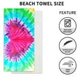 thumbnail image 3 of Beach Towels Oversized Clearance New Beach Towel Tie Printed Bath Towel Beach Towel Beach Vacation Absorbent Bath Towel Beach Towels for Women Men Girls Kids, Beach Accessories, 3 of 9