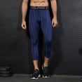 thumbnail image 4 of Leggings para hombre Pantalones deportivos Paquete de 2 pares Entrenamiento de secado rápido, 4 of 7