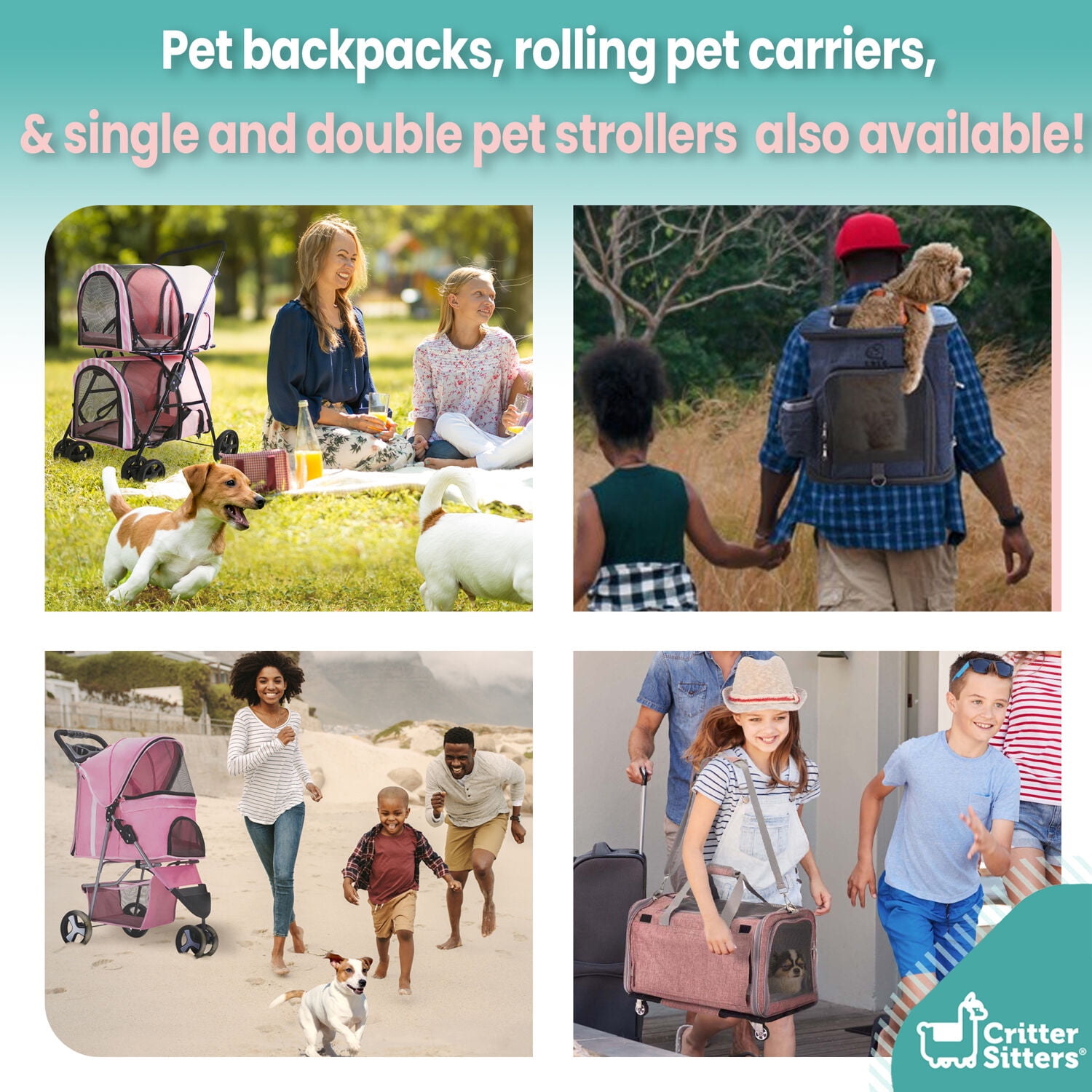 Critter Sitters Indoor/Outdoor 41'' Pet House | Weather-Resistant Home for Animals up to 44 lbs | Waterproof | Ideal for Cats, Dogs, Rabbits | Natural Firwood | Dog House