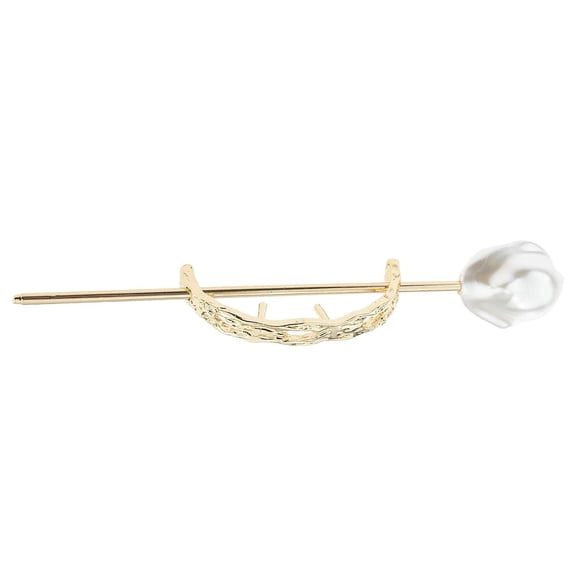 Palillos de cabellero de metal Palillos de cabellero japoneses Bollos Horquillas para el cabellero para mujeres Chicas Cabello , Oro Grande Yinane Pinza para hacer moños con cola de caballo