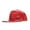 Red, variant on Unisex Adjustable Shiny Holographic Leather Baseball Cap Rainbow Reflective Hip Hop Rave Hat Metallic Casual Cap Bone Casquette ,Durable Quality