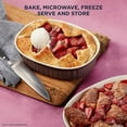 thumbnail image 2 of CorningWare French Colors 2.5qt Oval Baking Dish with Glass Lid, Cabernet, 2 of 3
