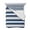 Blue, variant on Purple Grey Stripe Twin Size Down Alternative Comforter, Lightweight Comforter Quilt Bedding Set with Pillow Shams Minimalist Farmhouse Striped All Seasons Bed Comforter Duvet Insert 68"x86"