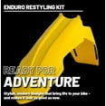 thumbnail image 4 of Polisport Motocross (MX) Restyling Kit for Suzuki DR-Z400 (2000-24) Dirt Bike – OEM Quality, Durable, Flexible & Perfect Fit – Yellow/White, 4 of 9