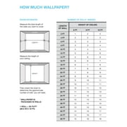 NuWallpaper Terrene Vinyl Peel And Stick Wallpaper, 216-in by 20.5-in, 30.75 sq. ft.
