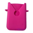 thumbnail image 2 of Bolsa de playa, soporte para teléfono, bolsa con agujeros modernos, soporte de inserción para viaje, deporte, playa Rojo, 2 of 8