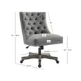 thumbnail image 5 of Linon Della Office Chair, Adjustable Height, 5 of 12