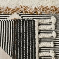 thumbnail image 5 of SAFAVIEH Kenya Lynette Southwestern Area Rug, Ivory/Black/Orange, 7' x 7' Square, 5 of 9